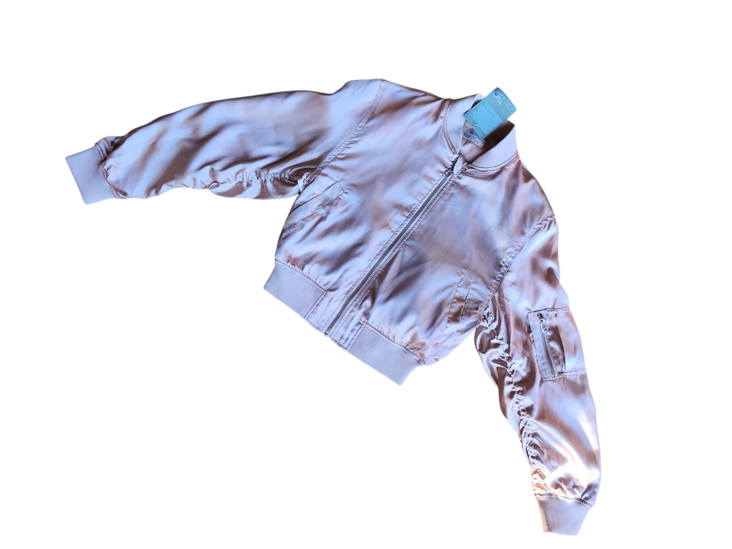 Chaqueta bomber satinada / 12-13 años