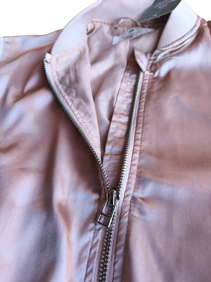Chaqueta bomber satinada / 12-13 años