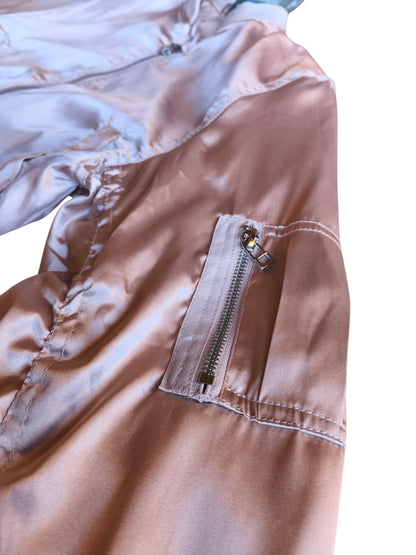 Chaqueta bomber satinada / 12-13 años