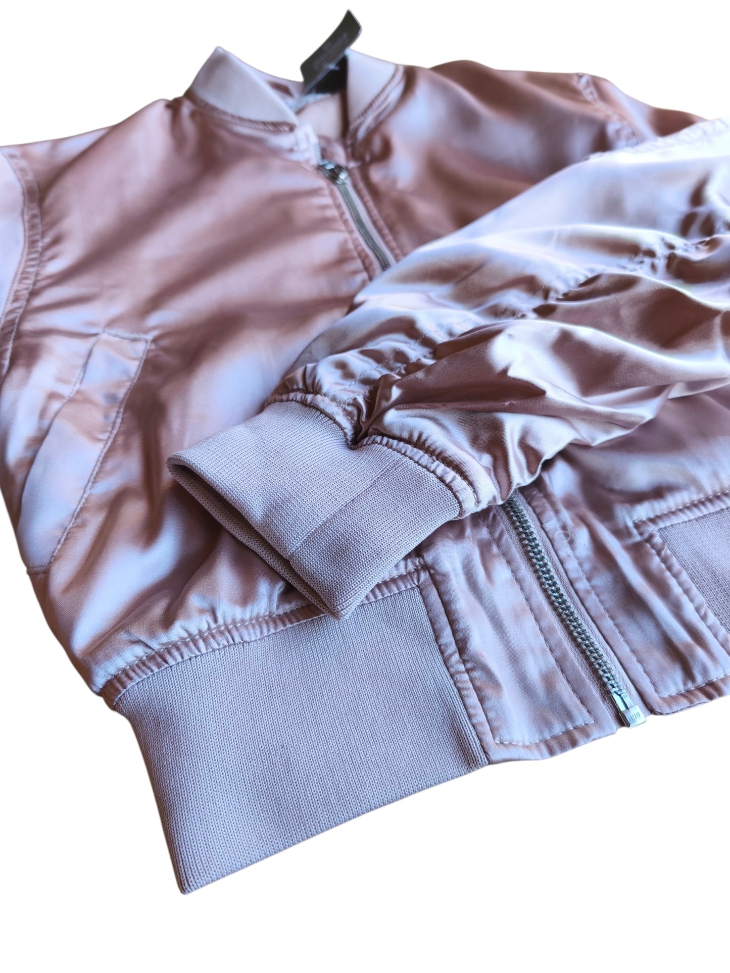 Chaqueta bomber satinada / 12-13 años