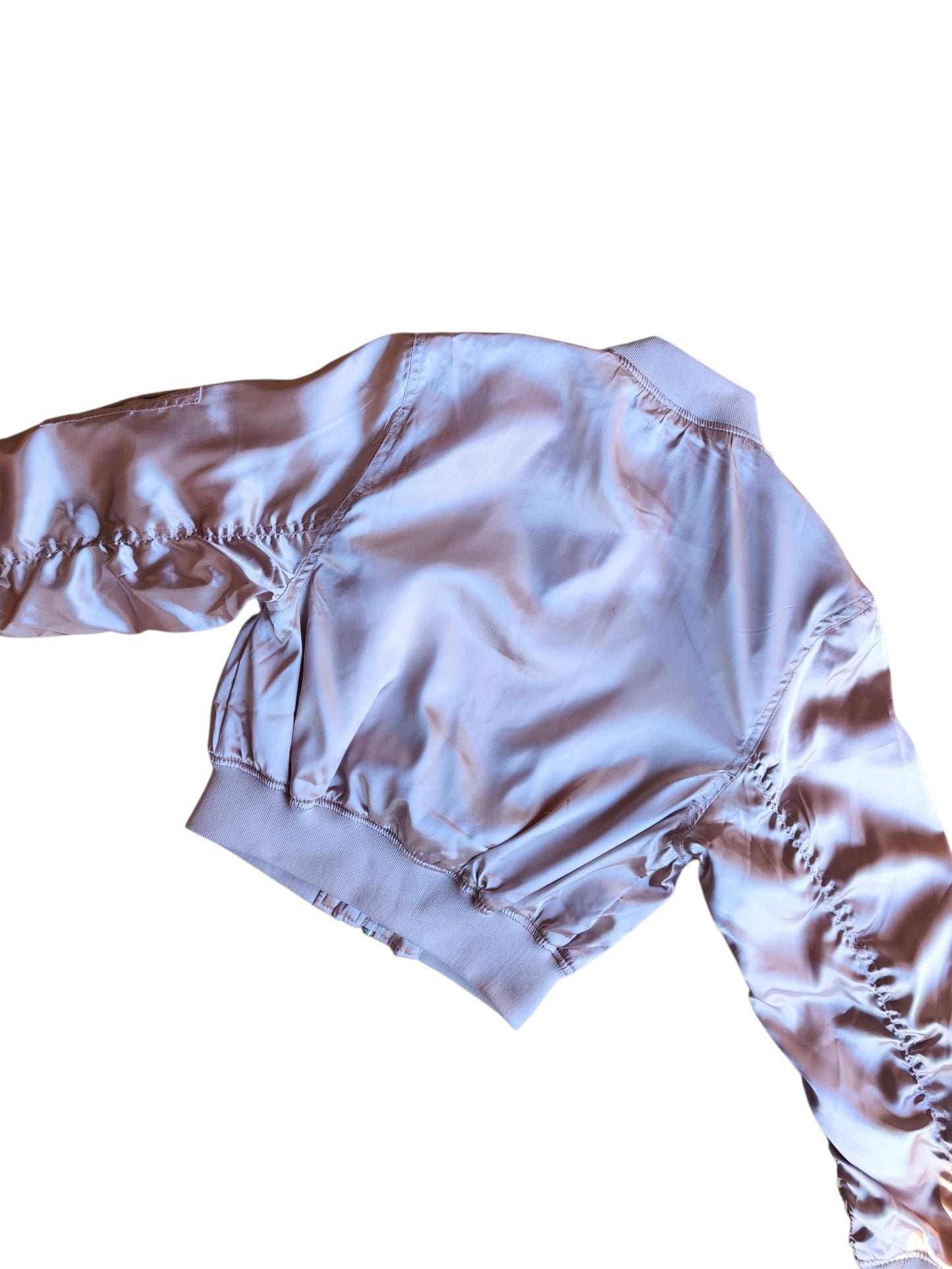 Chaqueta bomber satinada / 12-13 años