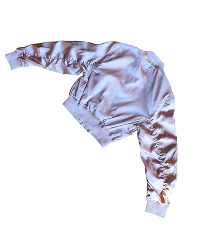 Chaqueta bomber satinada / 12-13 años