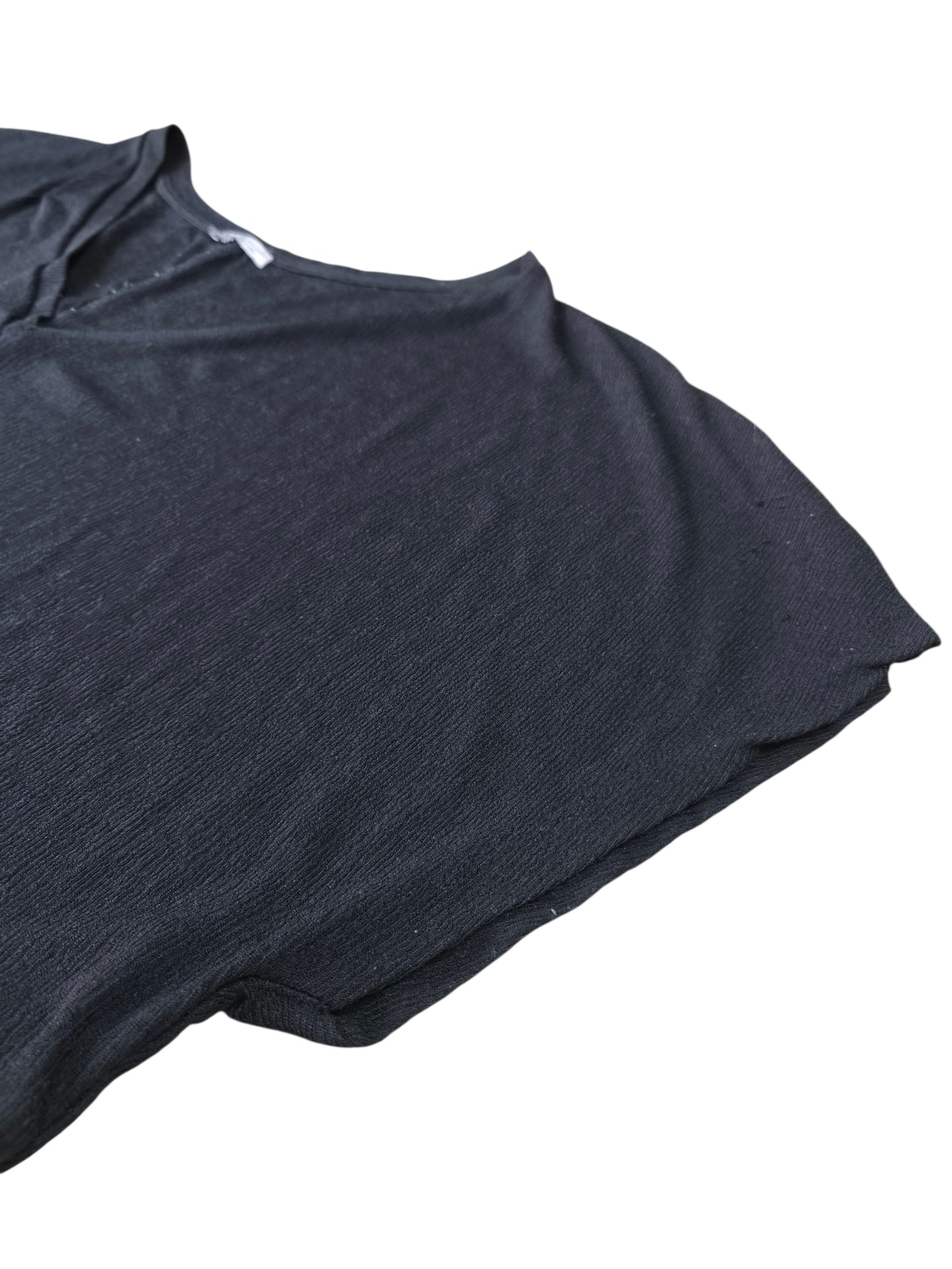 Polera negra suelta / Talla XL