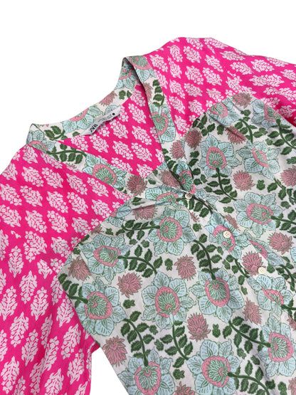 Vestido estampado boho floral / Talla L