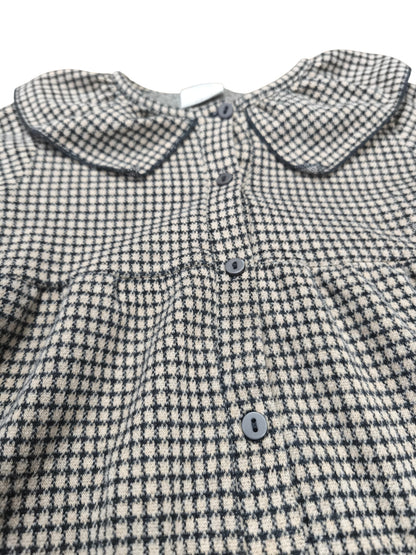 Vestido infantil cuadros / Talla 4-5 años