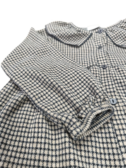 Vestido infantil cuadros / Talla 4-5 años