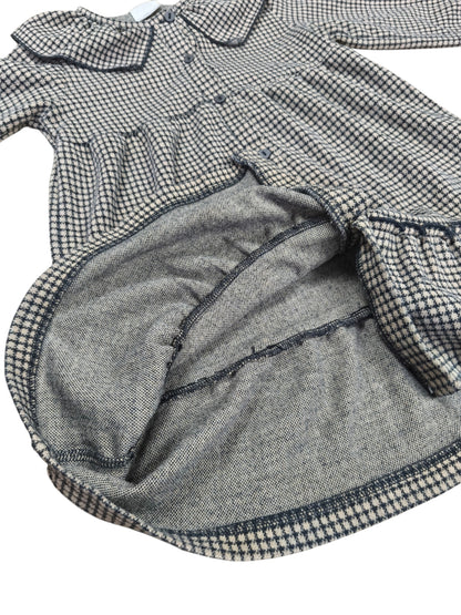 Vestido infantil cuadros / Talla 4-5 años