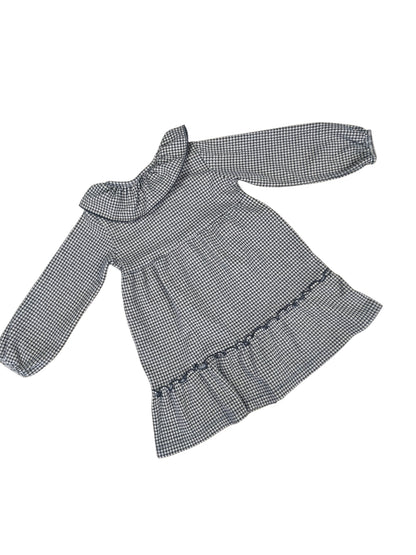 Vestido infantil cuadros / Talla 4-5 años
