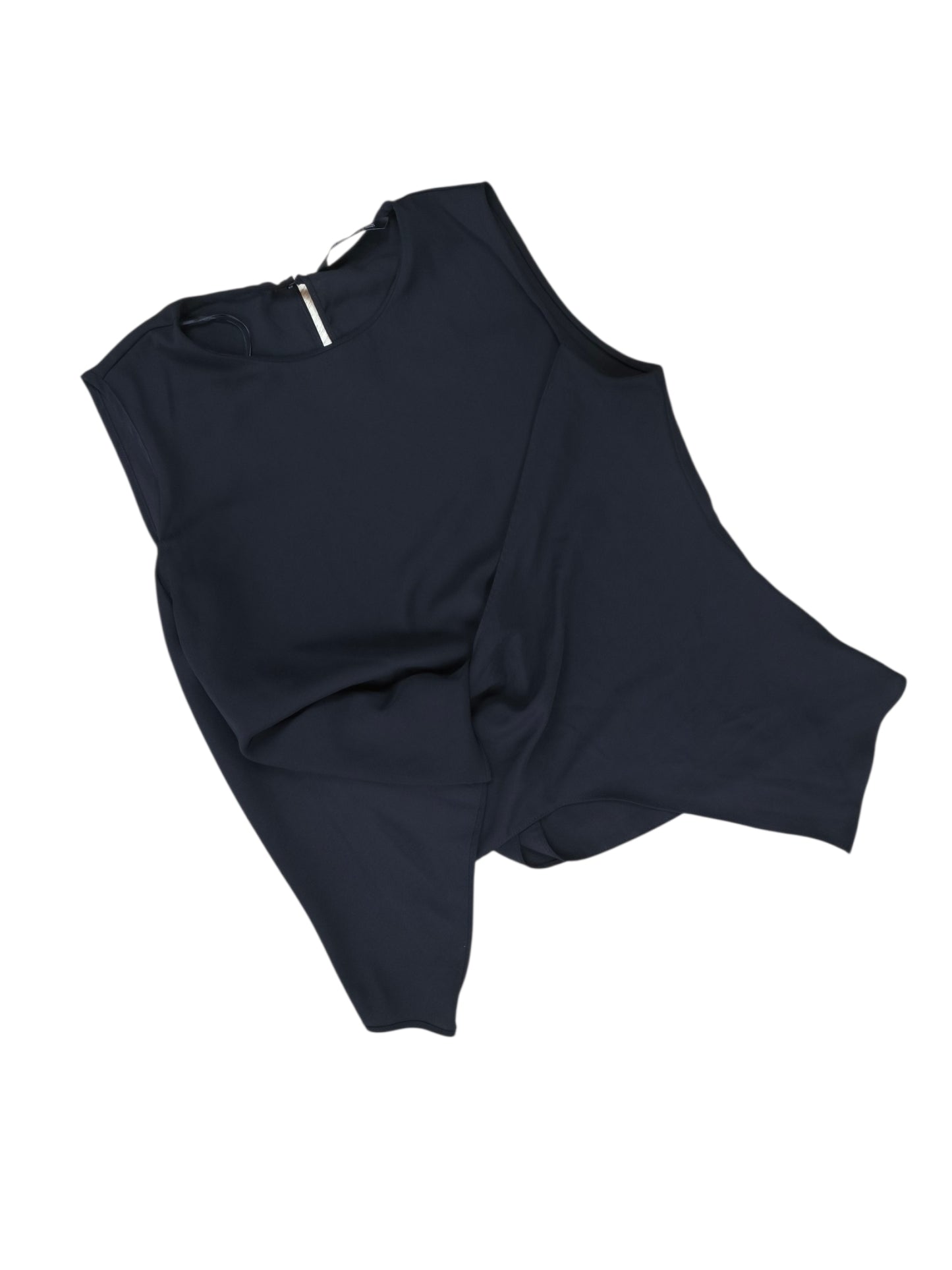 Blusa asimétrica de caída fluida / Talla XL