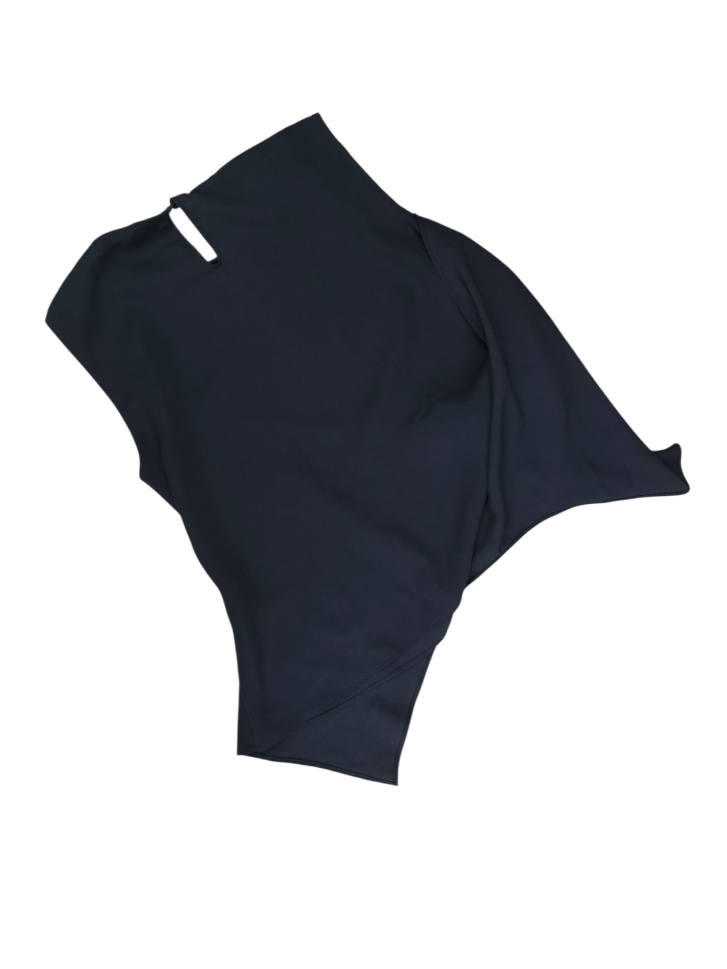 Blusa asimétrica de caída fluida / Talla XL