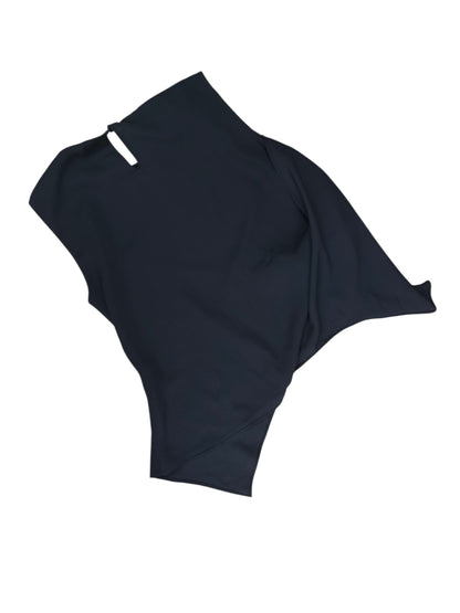 Blusa asimétrica de caída fluida / Talla XL