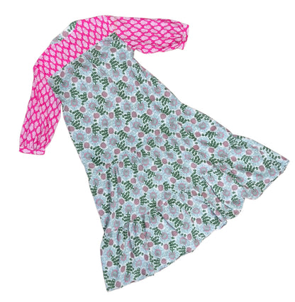 Vestido estampado boho floral / Talla L