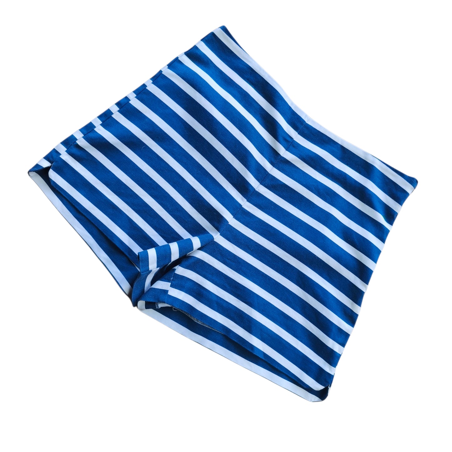 Short rayado azul blanco / Talla M