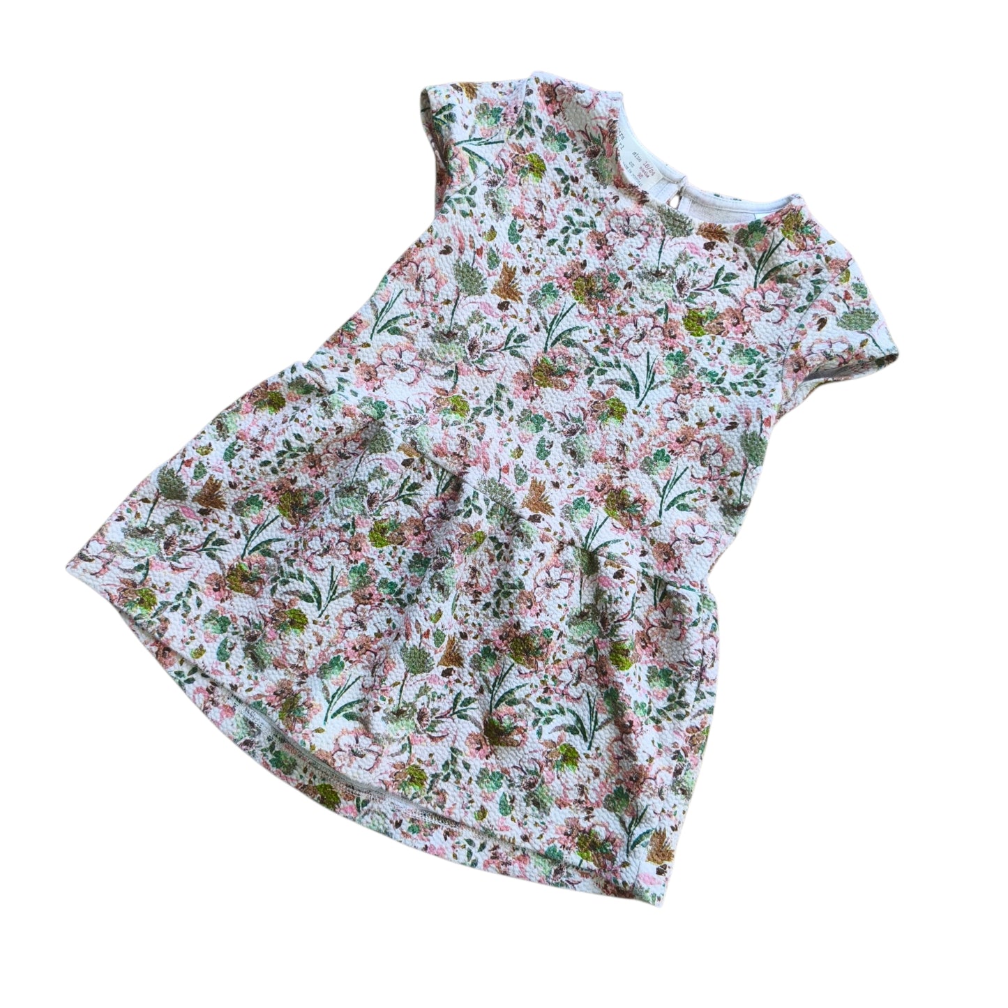 Vestido estampado floral / Talla 18-24 meses