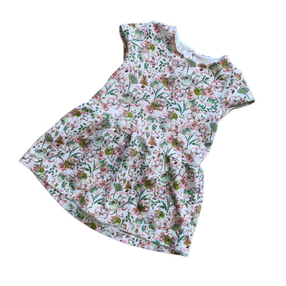 Vestido estampado floral / Talla 18-24 meses
