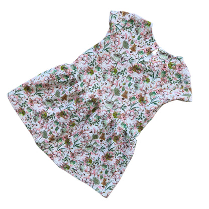 Vestido estampado floral / Talla 18-24 meses