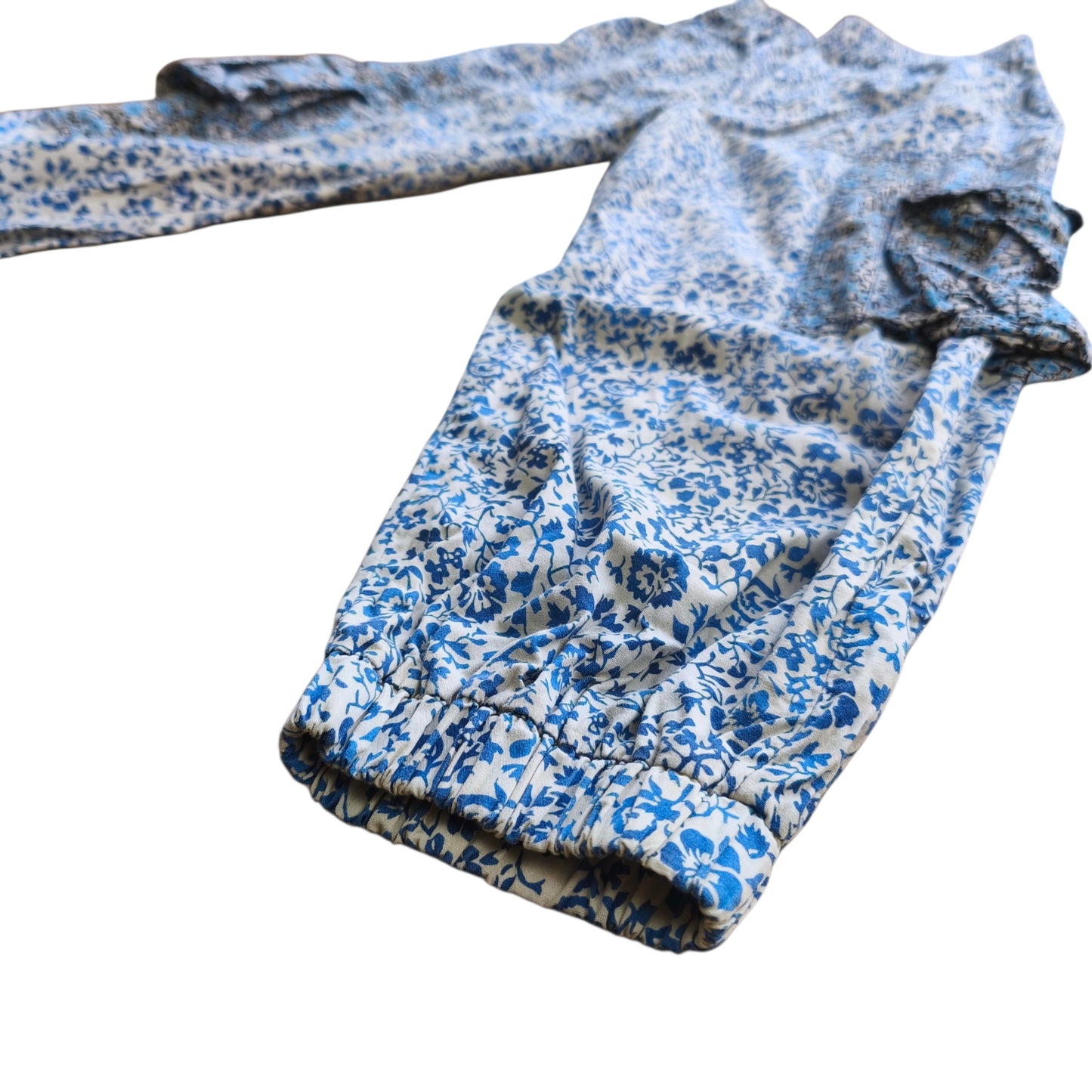Pantalón cargo estampado floral / Talla 9