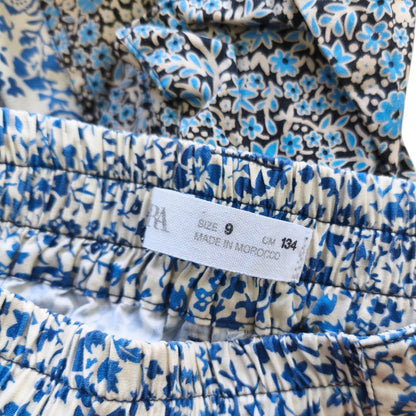 Pantalón cargo estampado floral / Talla 9