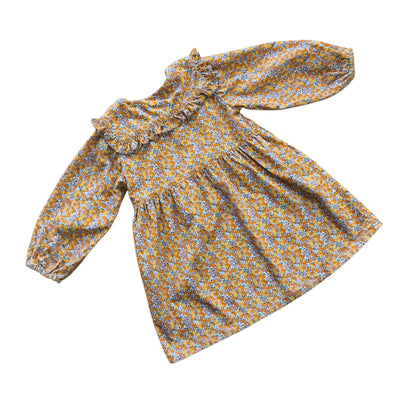Vestido estampado floral / Talla 3-4 años