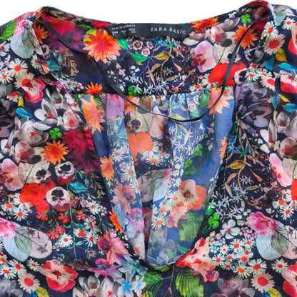 Blusa floral / Talla S