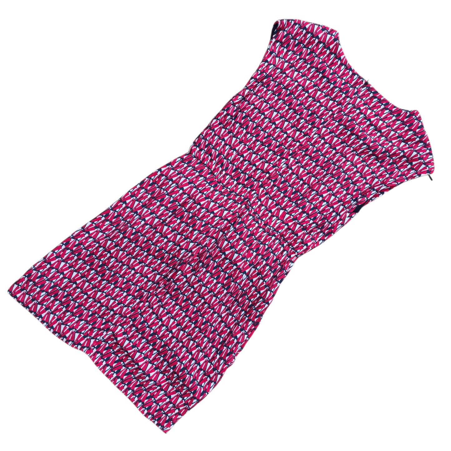 Vestido estampado drapeado / Talla M