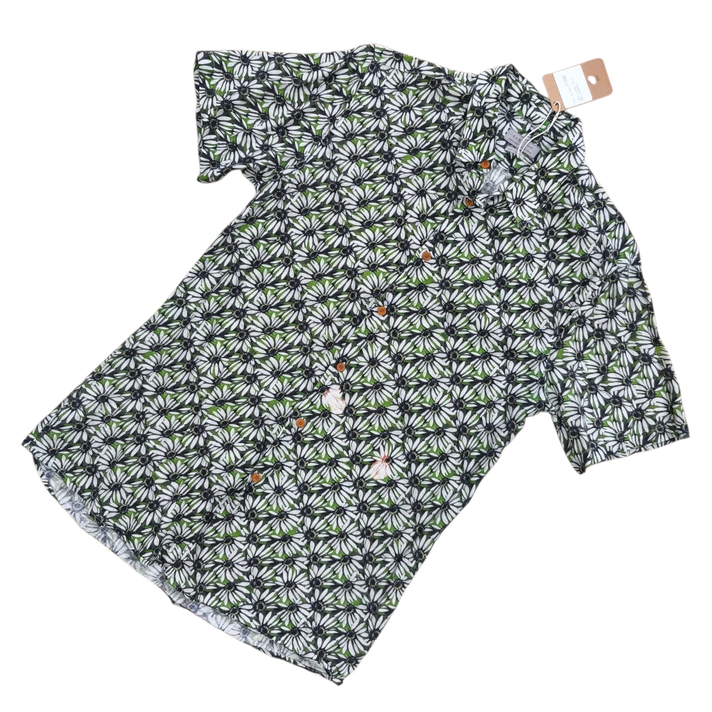 Camisa estampada floreada / Talla L