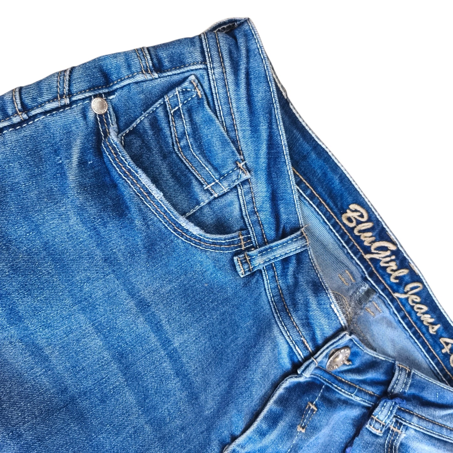 Pantalón Jeans tiro medio - Talla 40