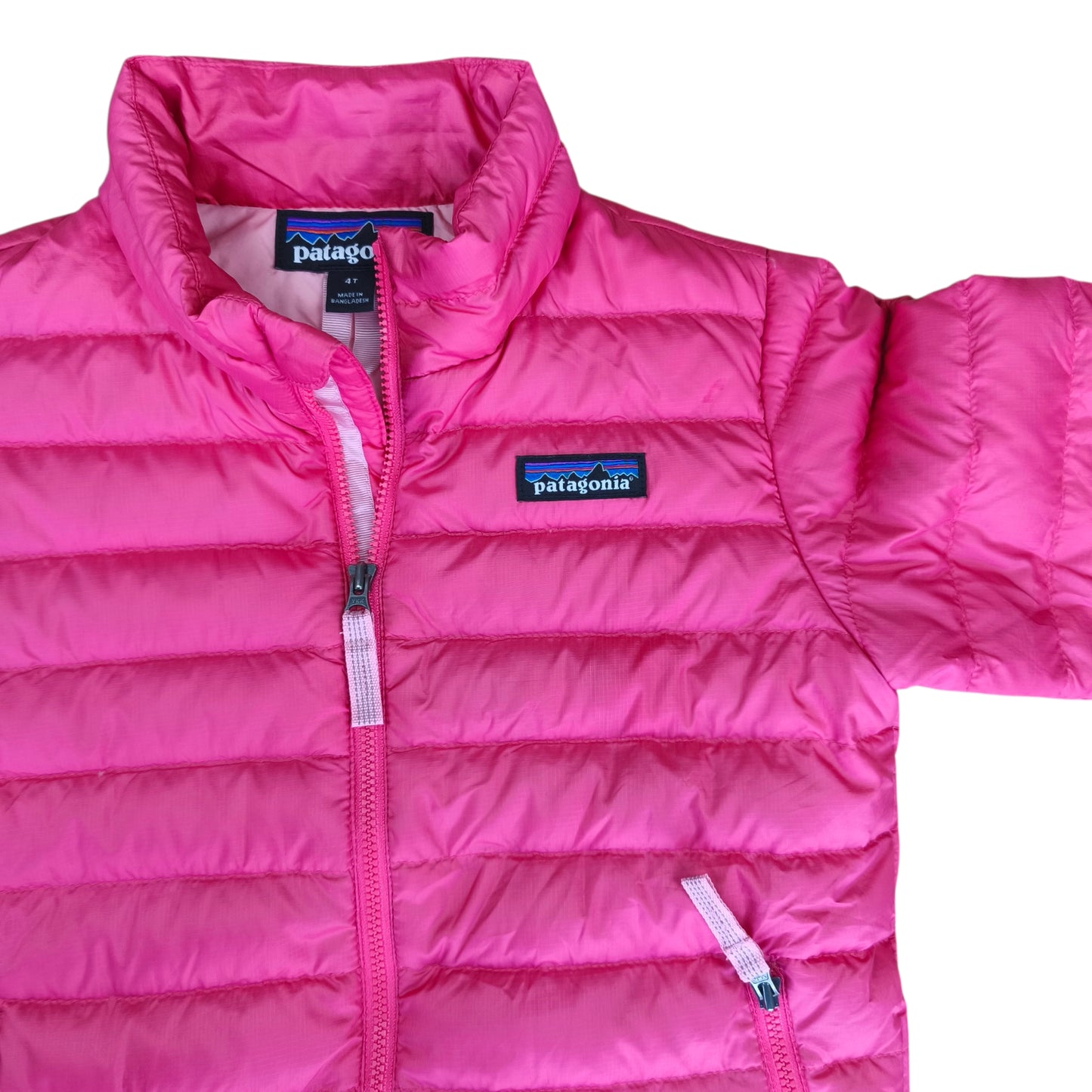 Parka Rosada Patagonia / Talla 4T