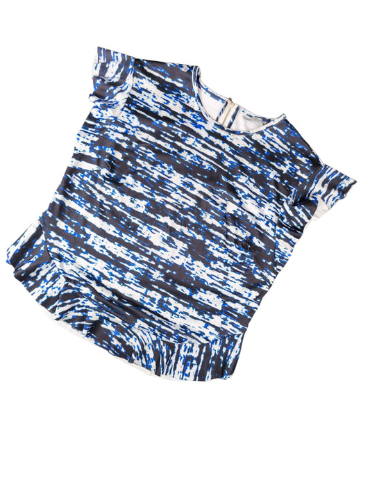 Blusa Estampada con vuelos / Talla L