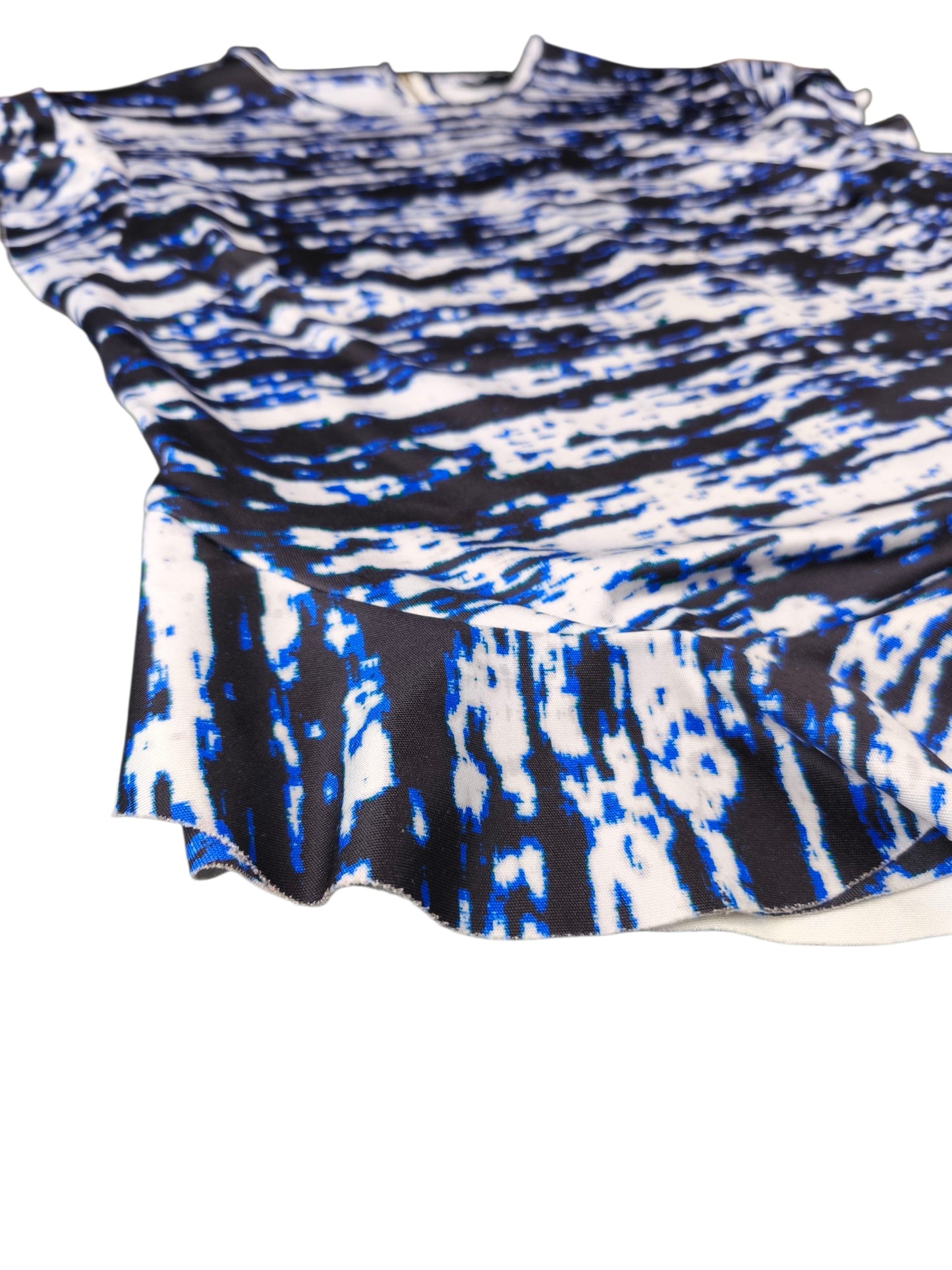 Blusa Estampada con vuelos / Talla L