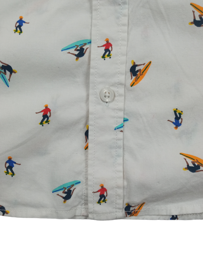 Camisa diseño skate-surf / Talla 10-12