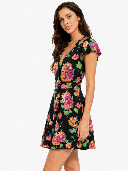 Vestido floreado / Talla M