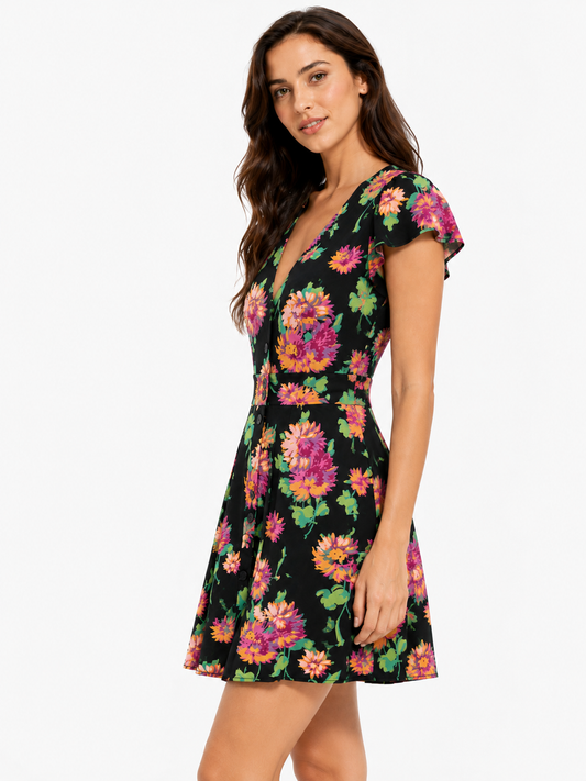 Vestido floreado / Talla M