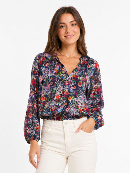 Blusa floral / Talla S