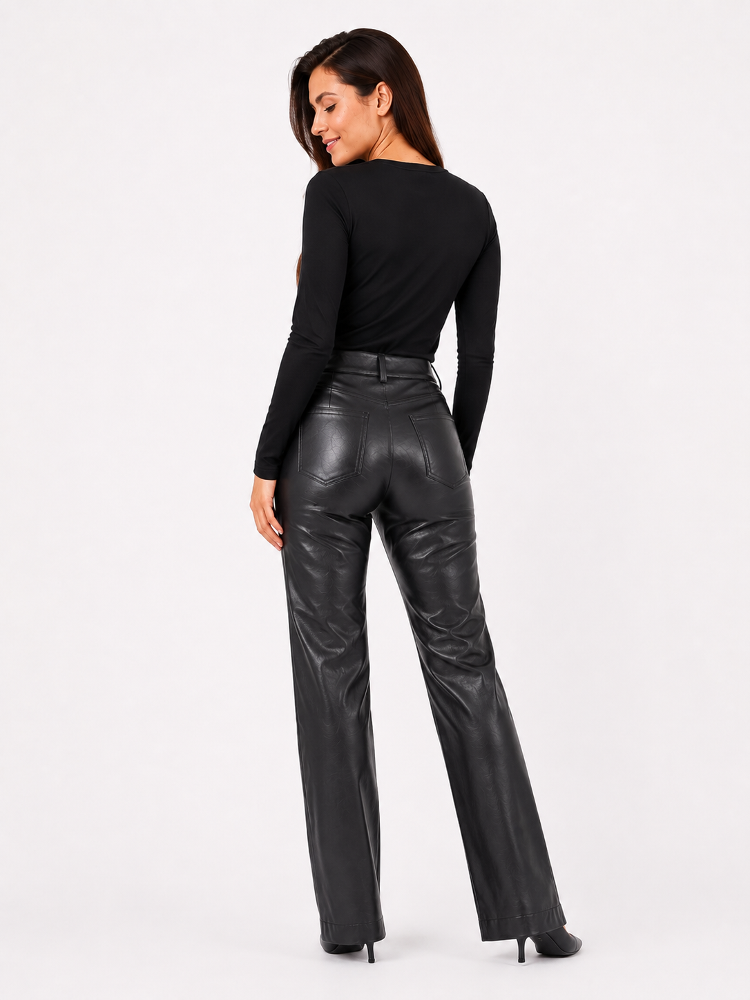 Pantalón cuerina / Talla S