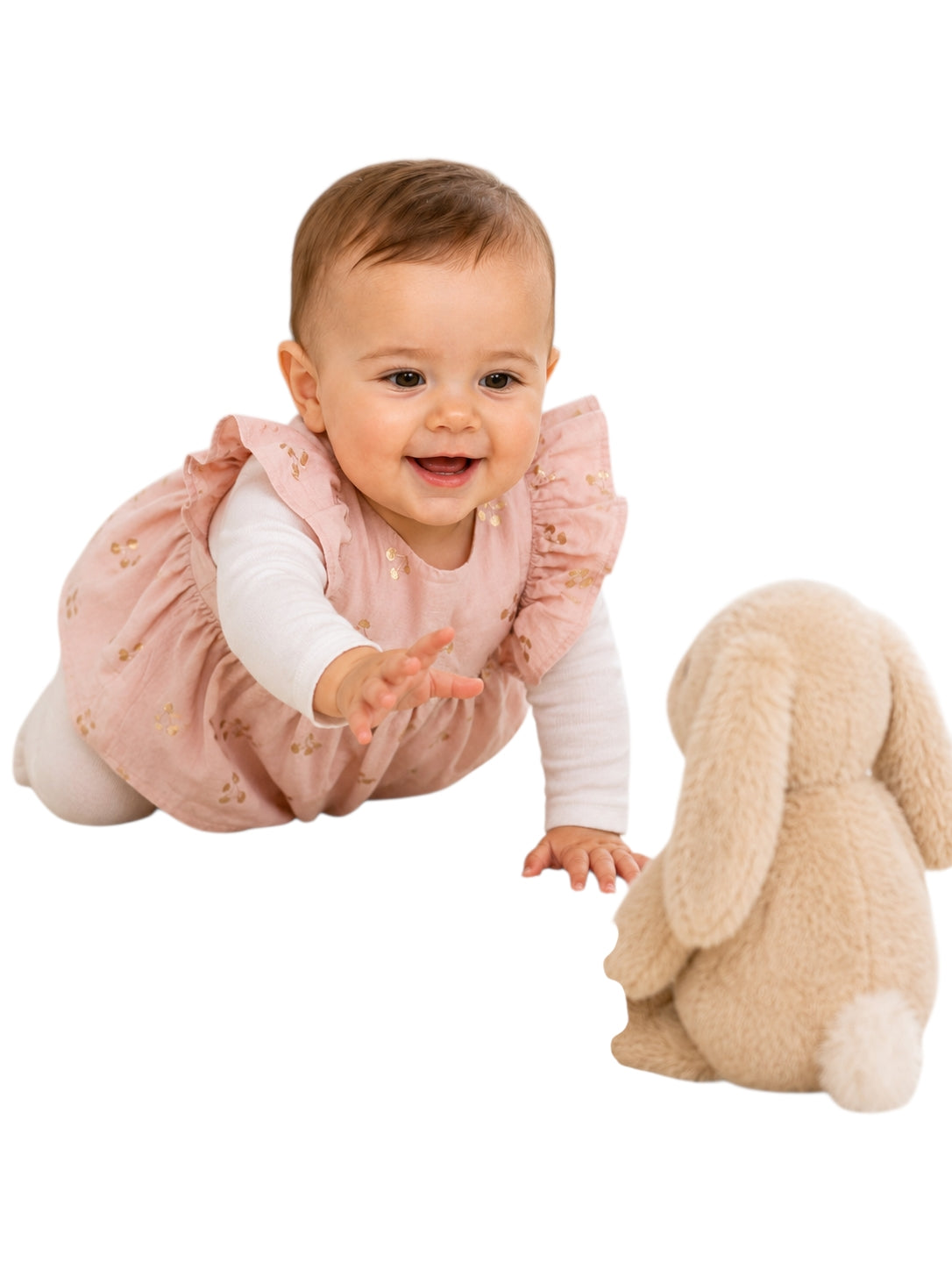 Vestido rosado / 4-6 meses