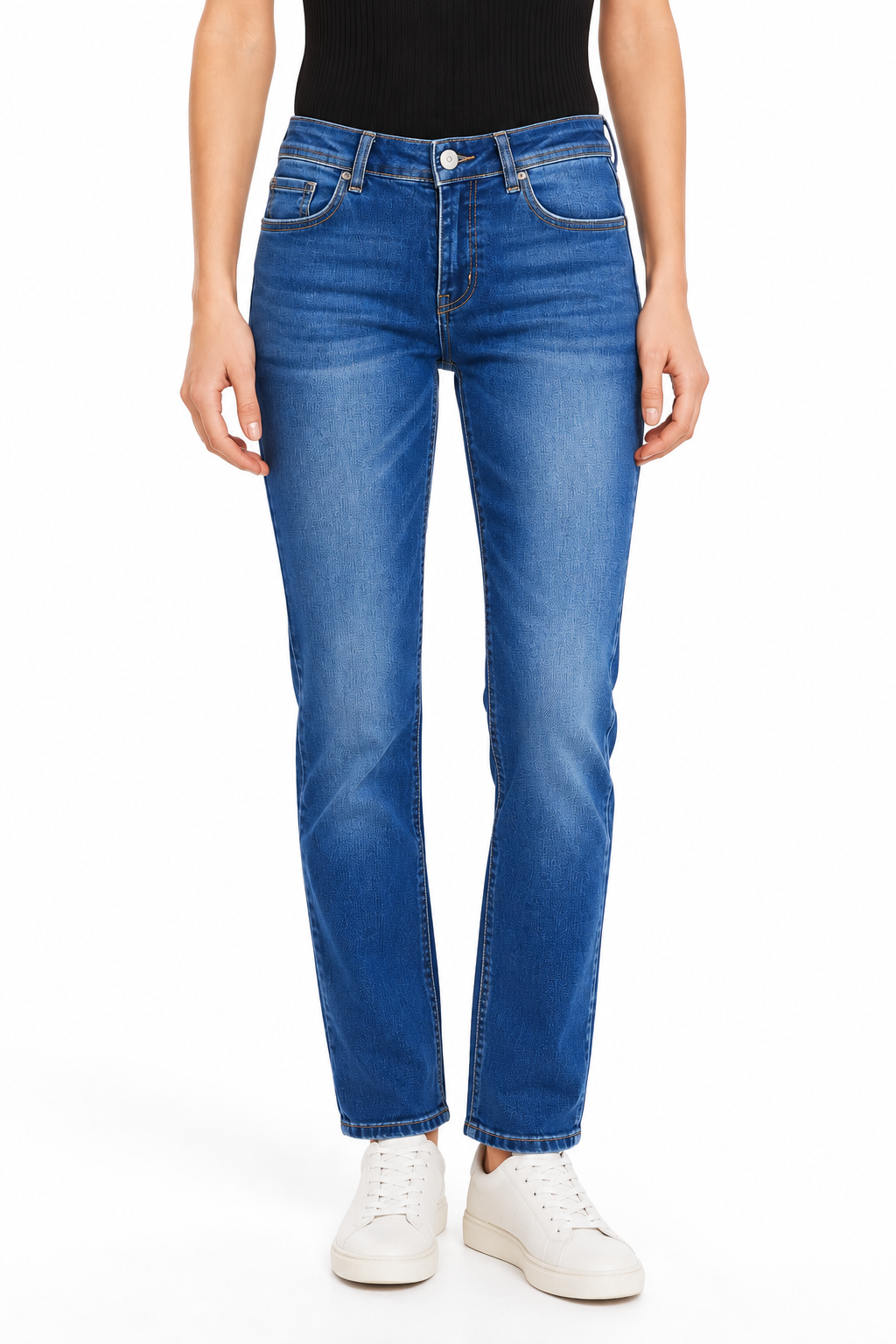Pantalón Jeans tiro medio - Talla 40