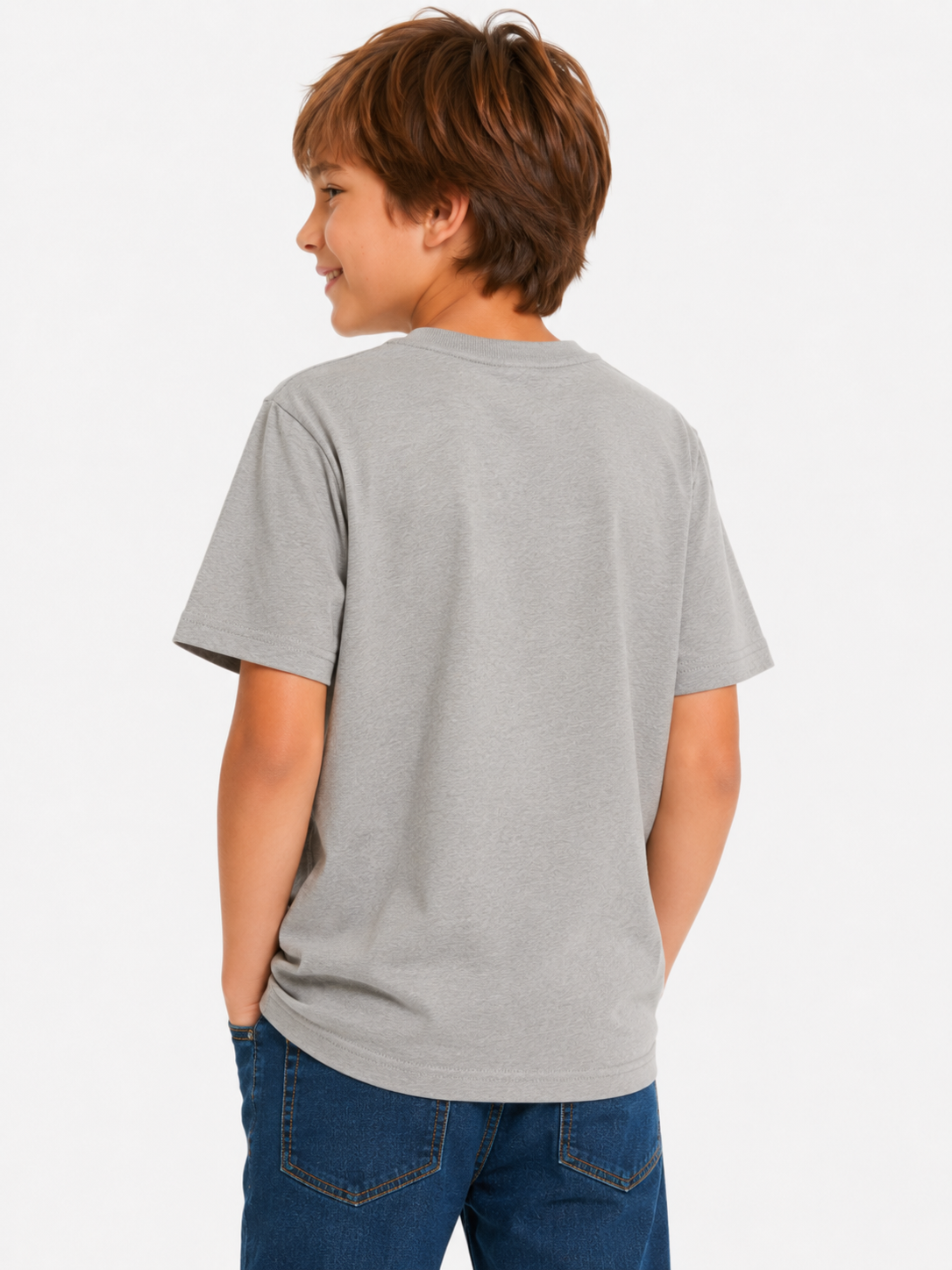 Polera estampada Dino/ Talla 9 años