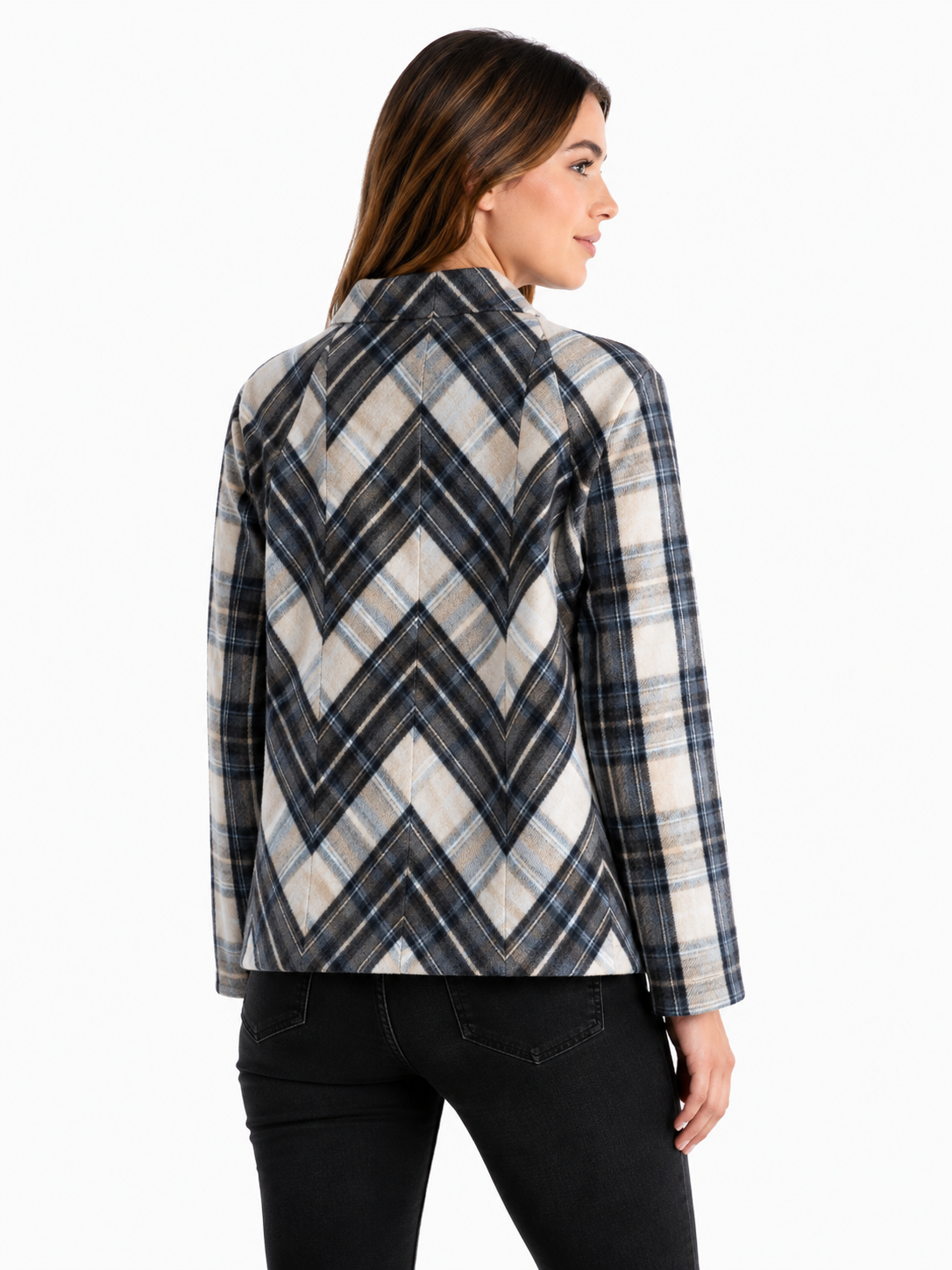 Chaqueta cuadrillé / Talla S