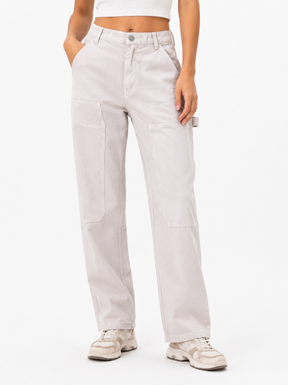 Pantalón carpenter recto / Talla 38