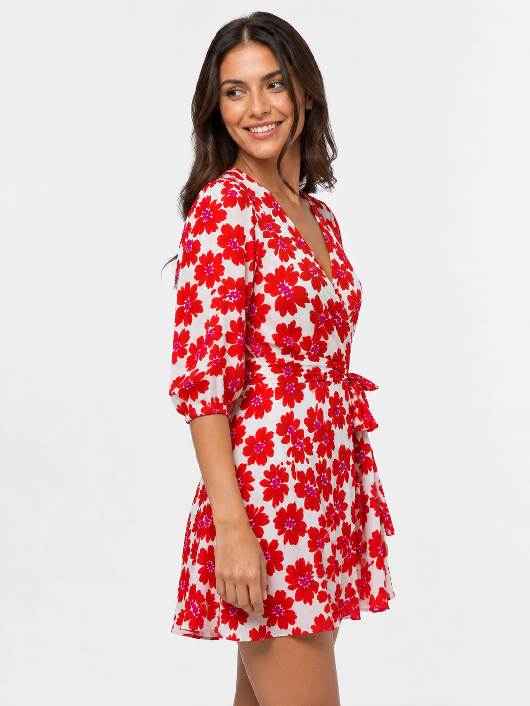 Vestido estampado floral / Talla M