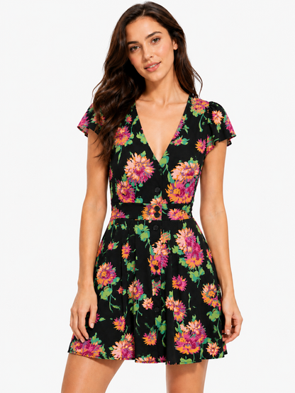 Vestido floreado / Talla M