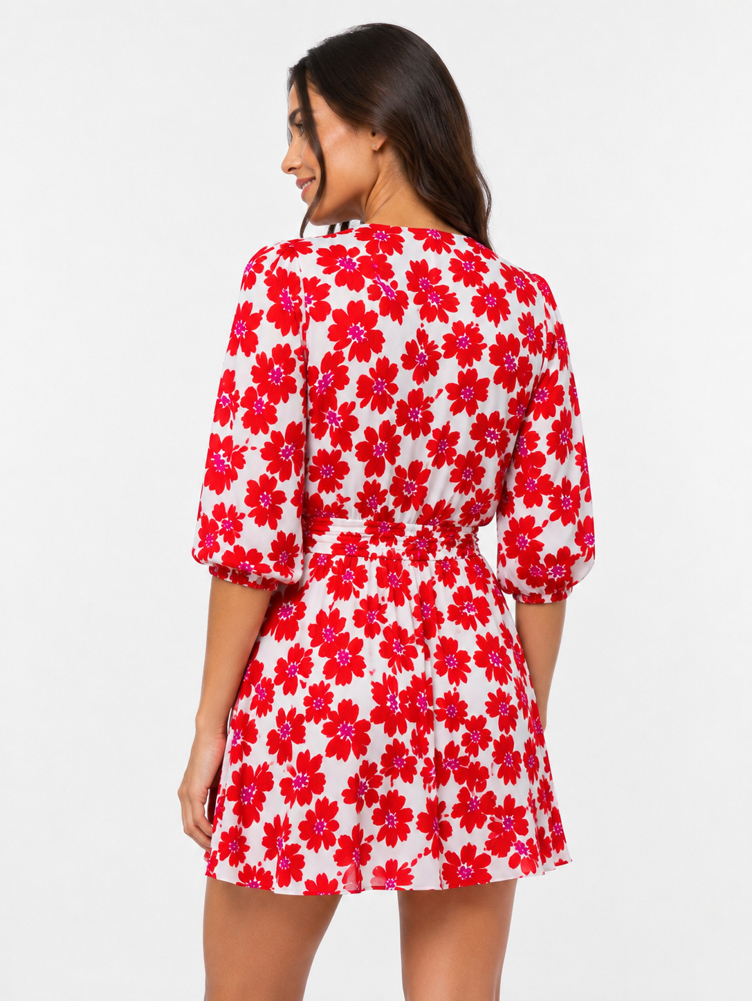 Vestido estampado floral / Talla M