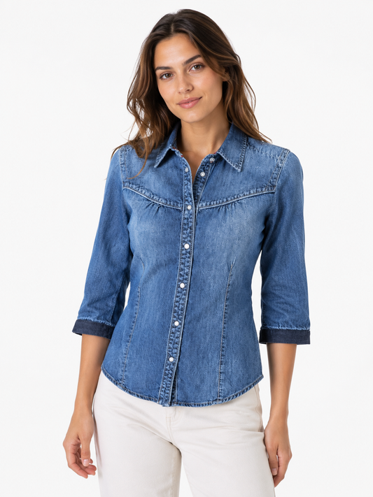 Blusa de mezclilla / Talla M