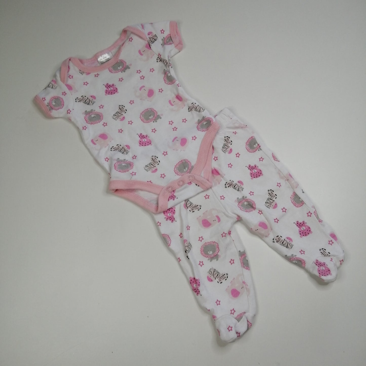 Pijama conjunto / 0-3 meses